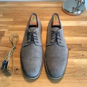 Banana Republic Suede Oxfords Gray Mens shoes 11M